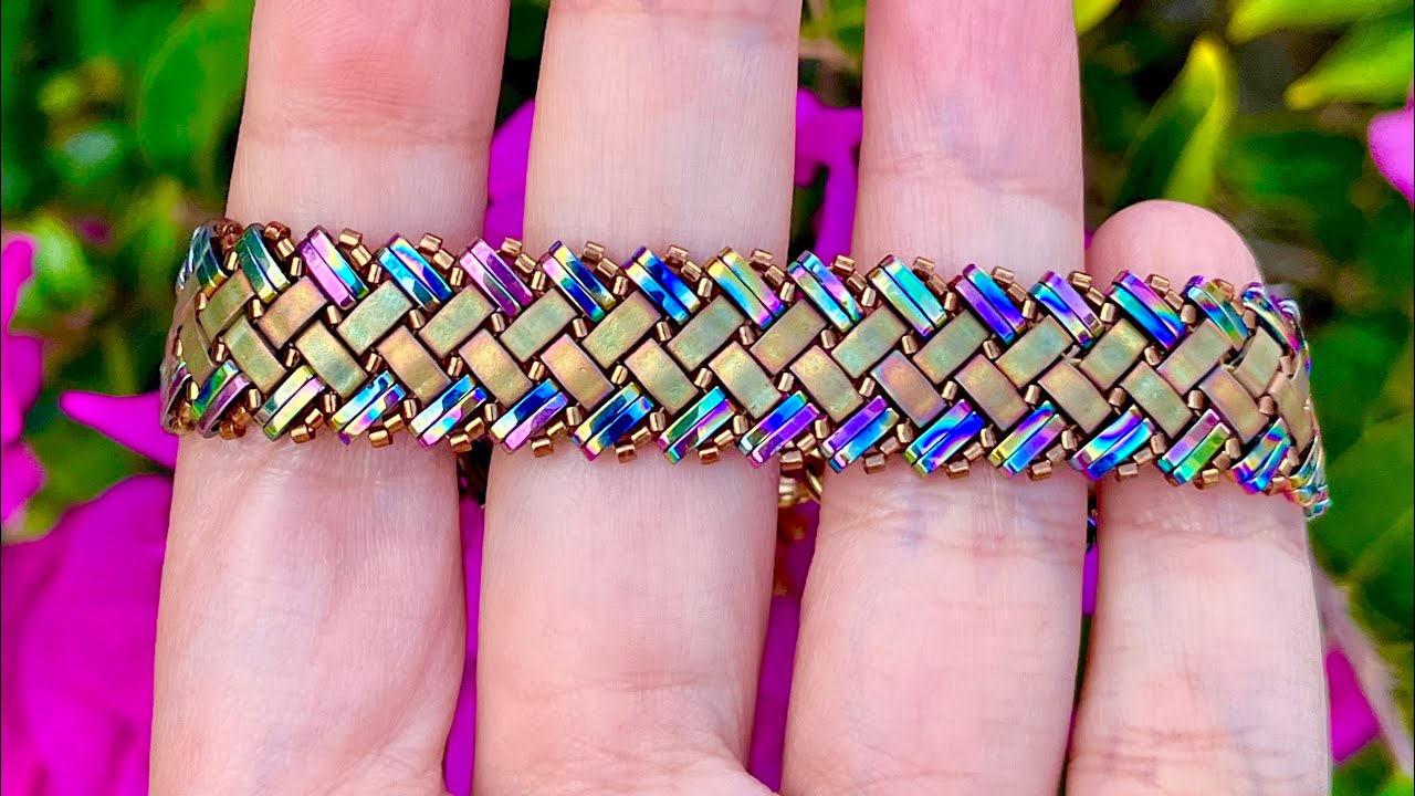 Pulsera de media tila 😊👌 paso a paso