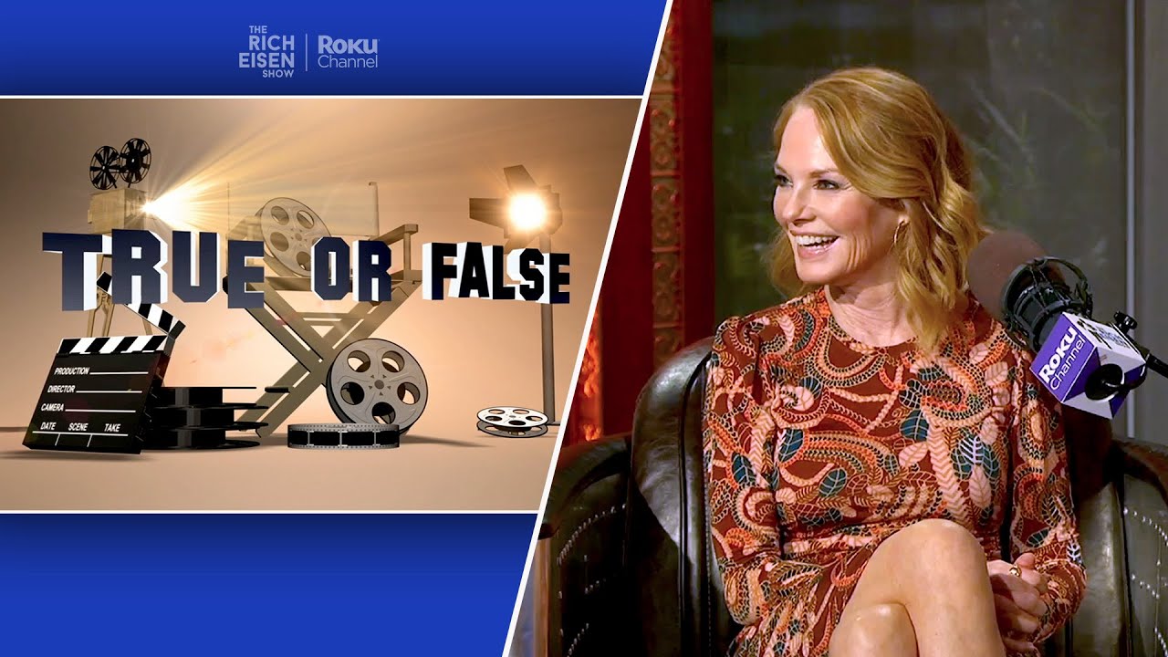 Celebrity True or False: Marg Helgenberger on 'Matlock,' Weathercasting & More | The Rich Eisen Show