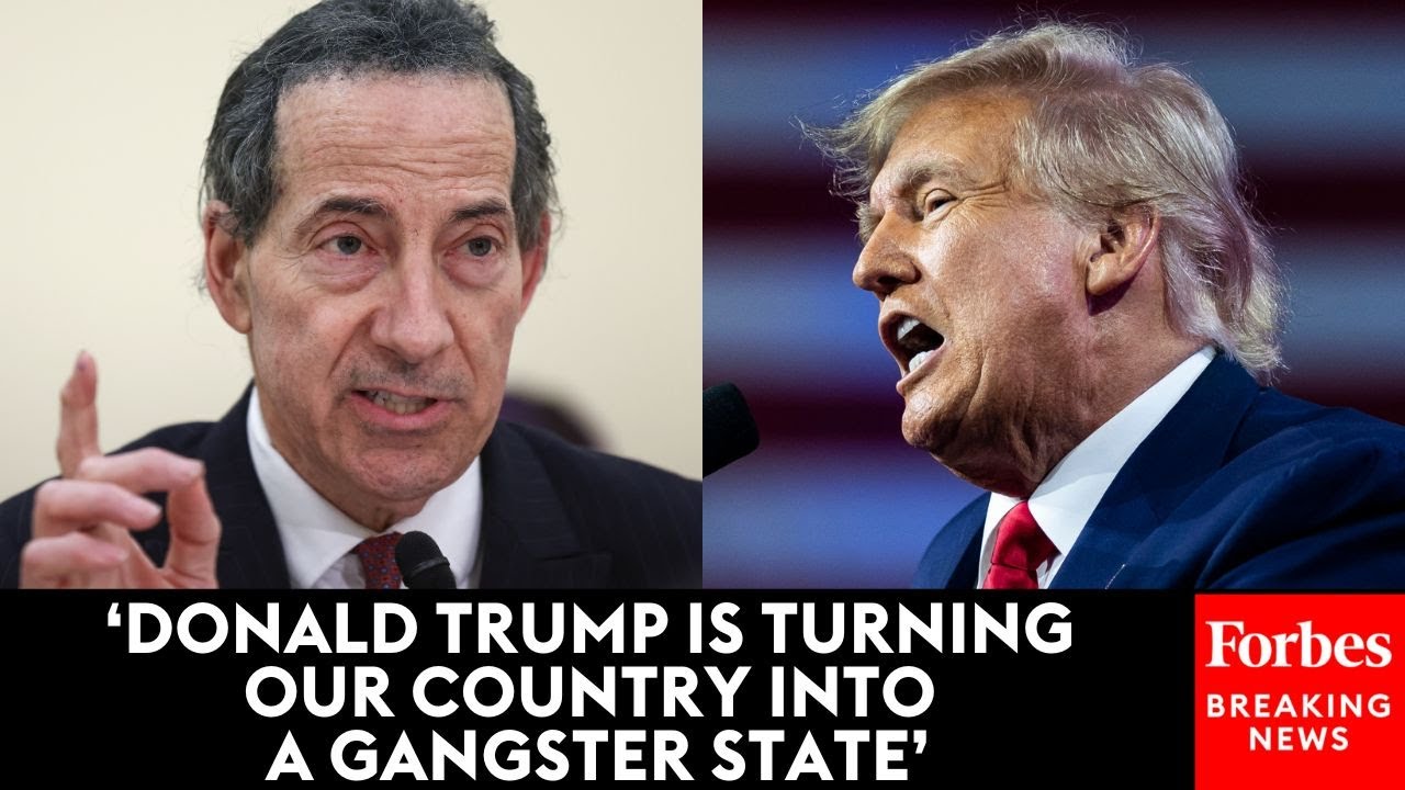JUST IN: Jamie Raskin Flays President Trump Over His Recent Moves At The FBI