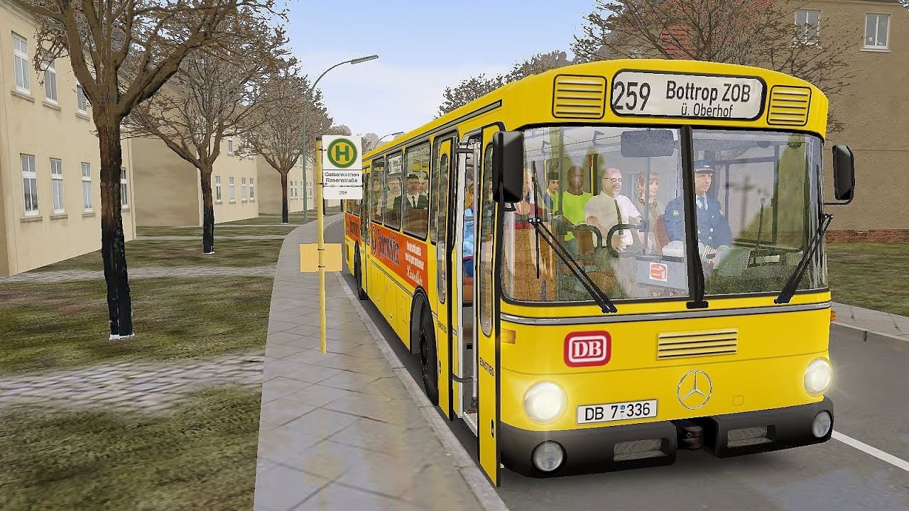 LET`S PLAY TOGETHER OMSI 2 / MB O307 auf der Linie 259 in Gladbeck