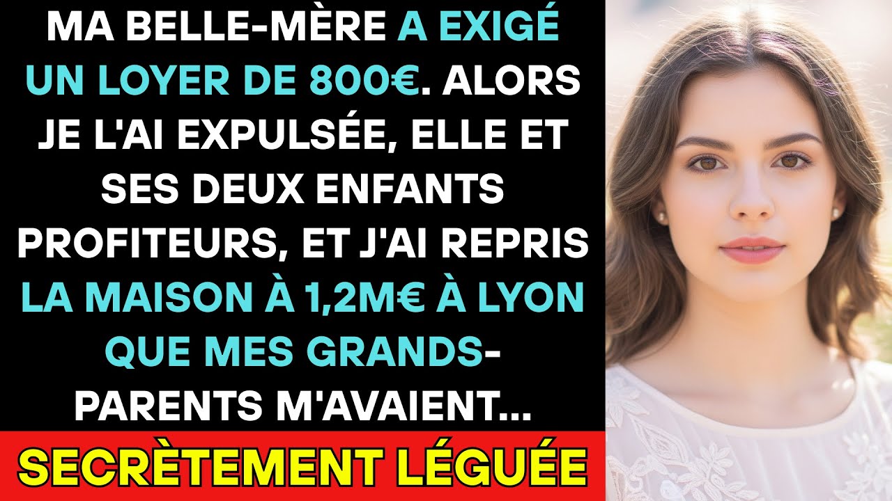 Ma Belle-Mère A Exigé Que Je Paie 800€ De Loyer. Je L'ai Mise À La Porte, Elle Et Ses Deux Parasites