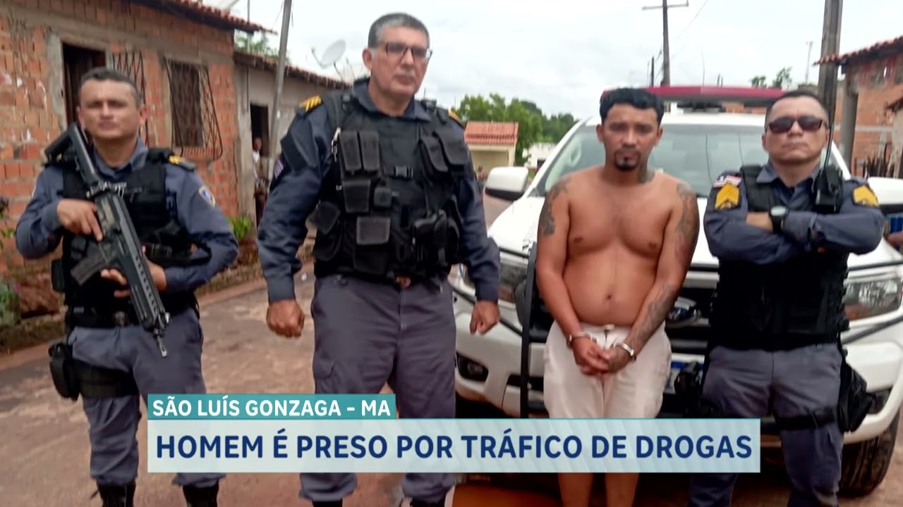MESSIAS É PRESO POR TRÁFICO DE DROGAS