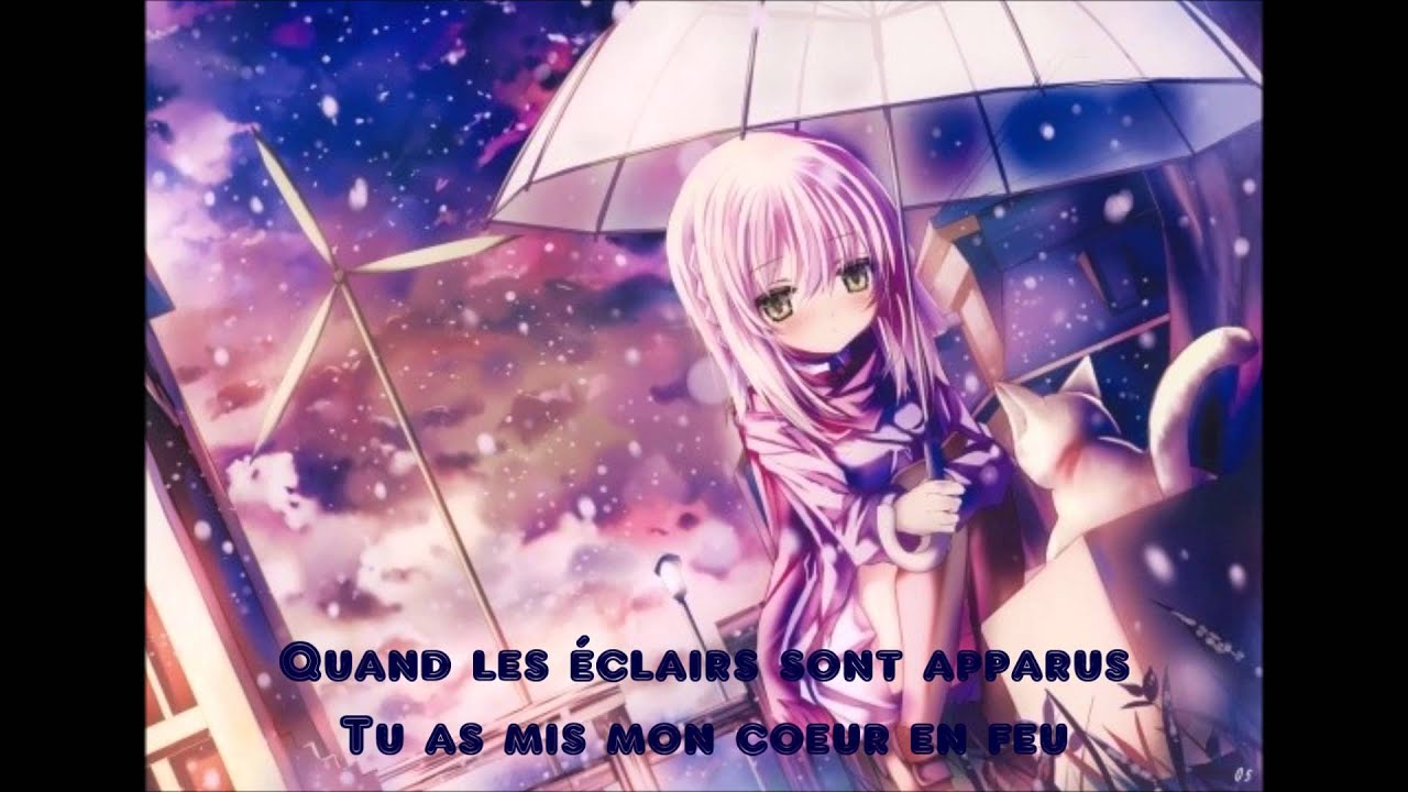 Nightcore - Faded (french cover + lyrics)