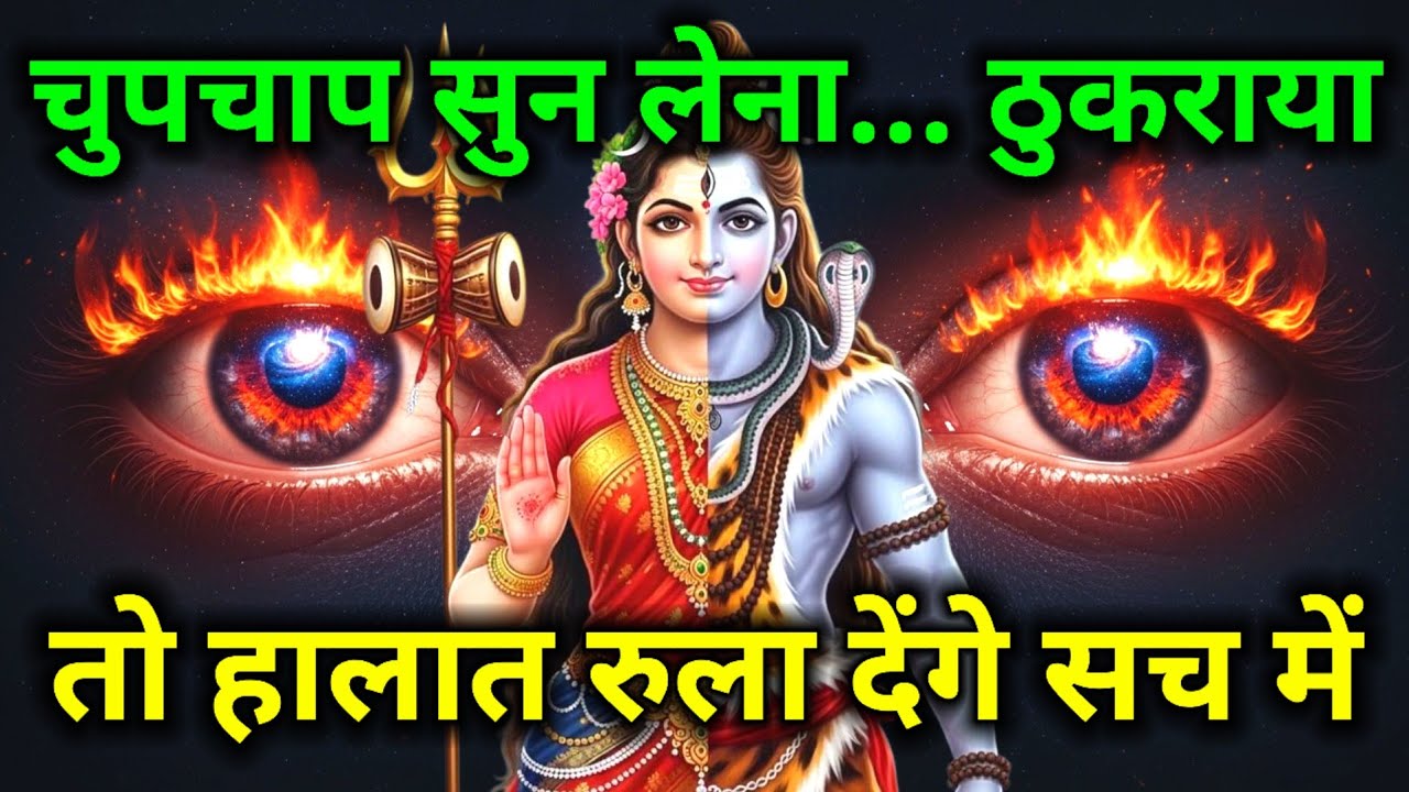 888🌈 Mahadev Ji Ka Sandesh😭💯 मैं तो तुम्हारे लिए ही आया हूं क्यों चिंता करते हो✅#mahadev #shivshakti