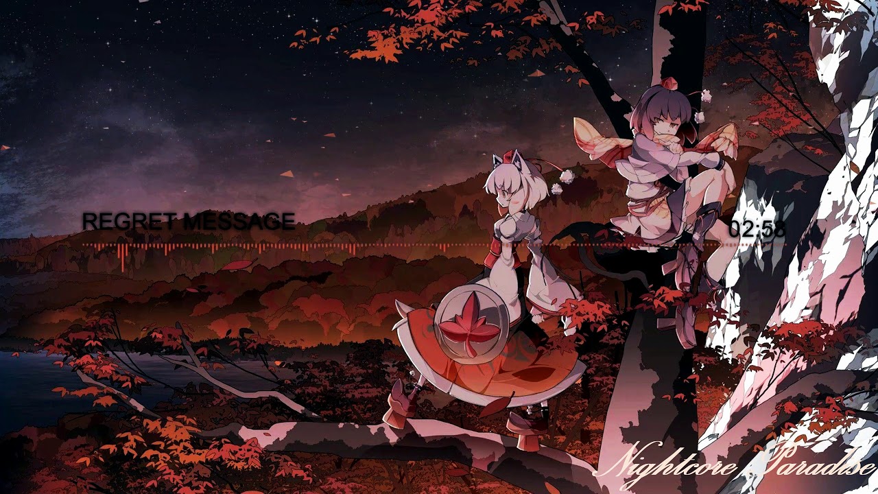 ♪Nightcore♪→⌈Regret Message||English Cover⌋