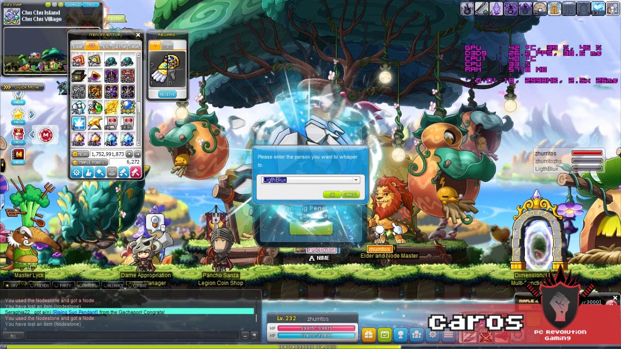Maplestory Nodestones Trick