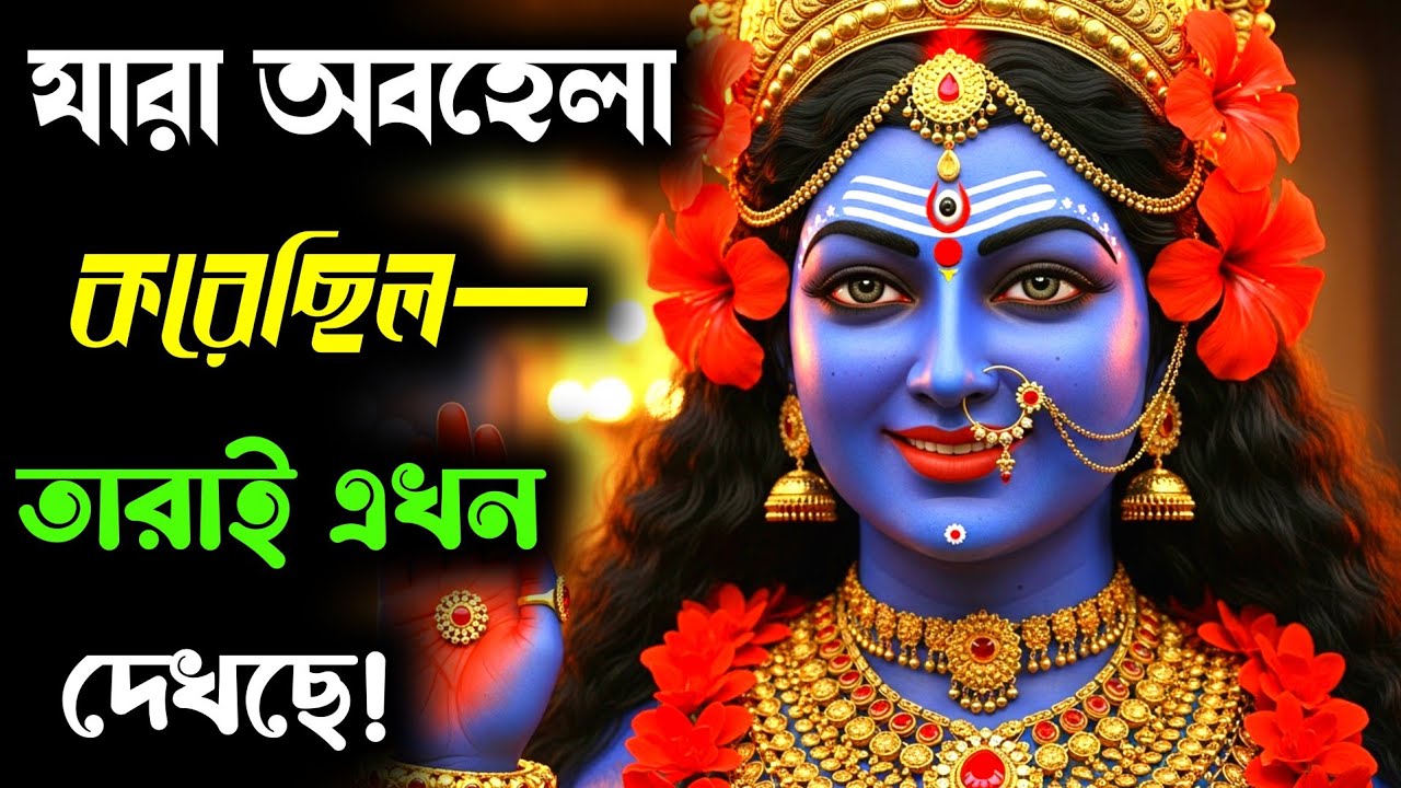 ২২:২২ 🕉️ মা কালী — সর্বত্র এখন শুধু তোমার কথাই হচ্ছে, তোমার নীরবতাই সবচেয়ে বড় জবাব | Universe