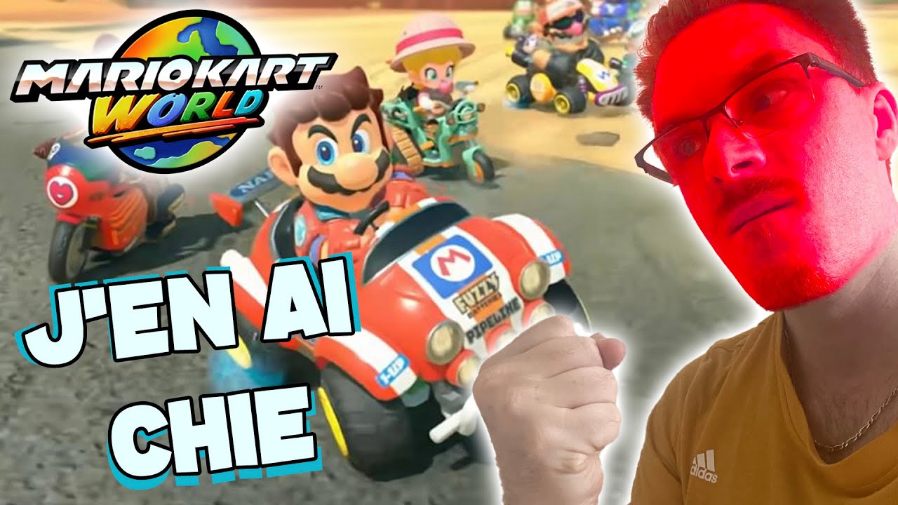 Mario Kart World - Objectif : 3 étoiles en mode survie 150CC (partie 1)