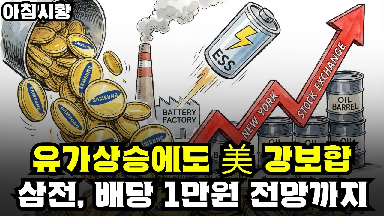 주식시황] 3/18 국제유가 반등에도 뉴욕증시 강보합 / LG엔솔·GM 배터리공장, ESS 생산으로 개편 / 삼성전자, 배당금 1만원 전망