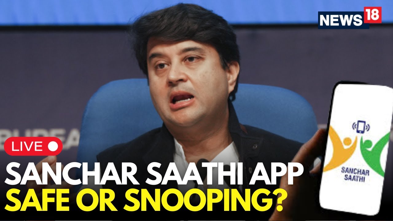 Sanchar Saathi App Explained: Mandatory On Smartphones By 2026&mdash;Privacy Concerns Raised | LIVE