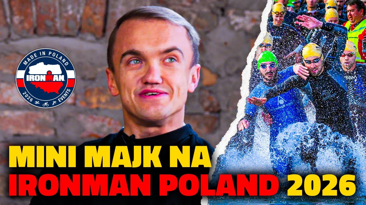 Mini Majk szykuje się do startu w Enea IRONMAN 70.3 Kraków