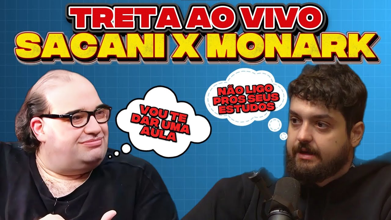 DEBATE ENTRE SERGIO SACANI E MONARK PEGOU FOGO