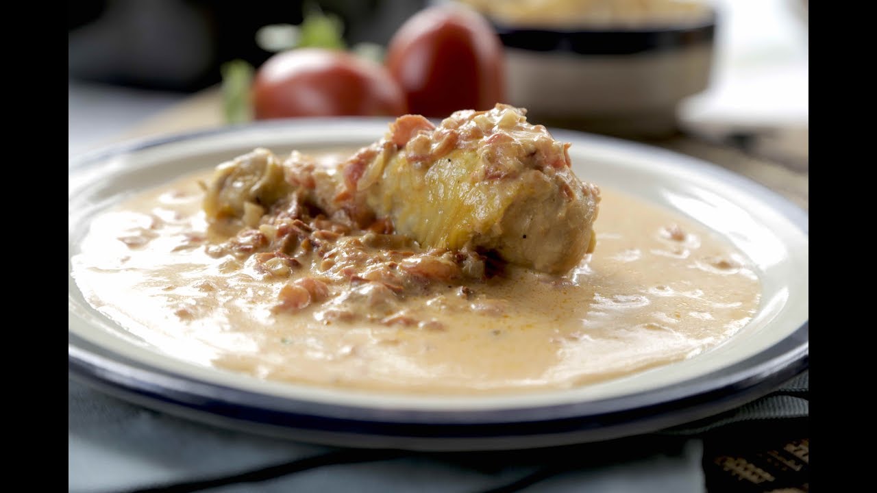 Chicken in chipotle cream