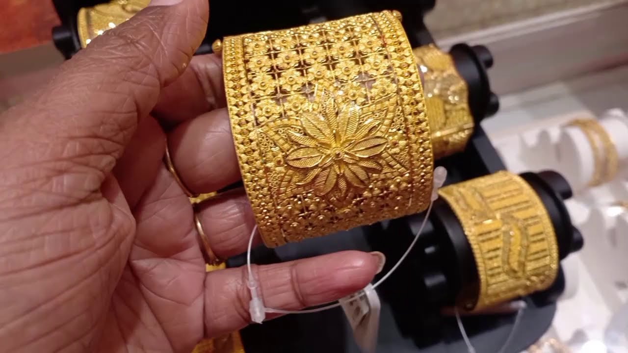 #GRT Gold Haram Gold Mogappu Chain From 16 Grams Gold Kada Bangles Earrings maatal | Gold Jewellery