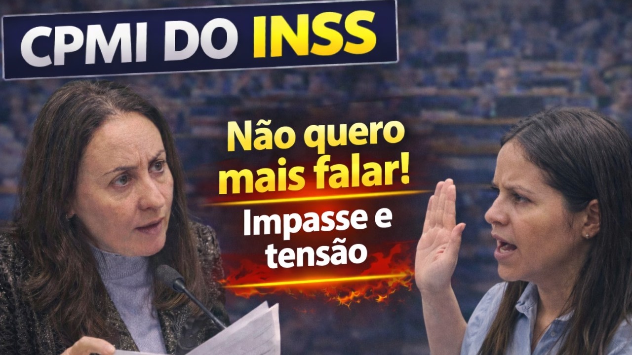 CPMI do INSS: Depoente se recusa a falar no final da sessão. Entenda o Motivo!