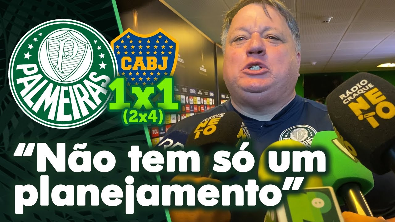 VEJA O QUE ANDERSON BARROS FALOU APÓS ELIMINAÇÃO DO PALMEIRAS NOS PÊNALTIS NA LIBERTADORES 2023