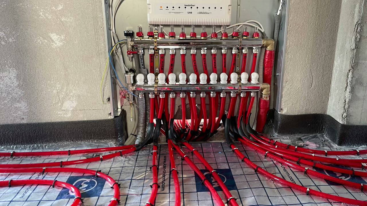 Automatizare incalzire in pardoseala Rehau pregatita pt stabilizator tensiune si centrala termica