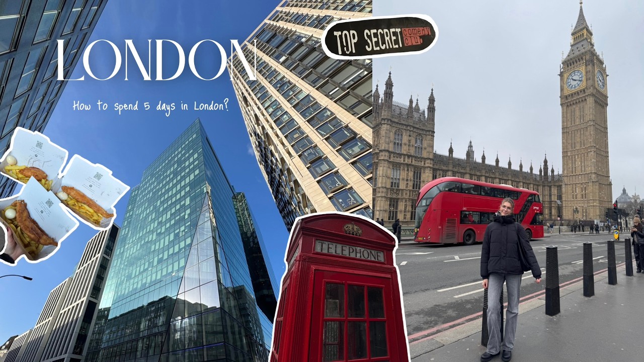 London through my eyes 🇬🇧| 5 days in the city that never stops