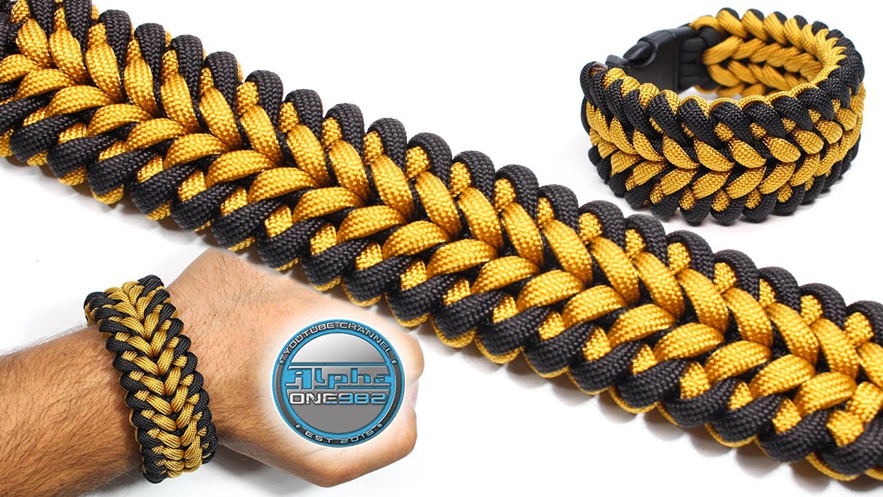 How to Make a Paracord Bracelet The Hunter Paracord Knot Tutorials