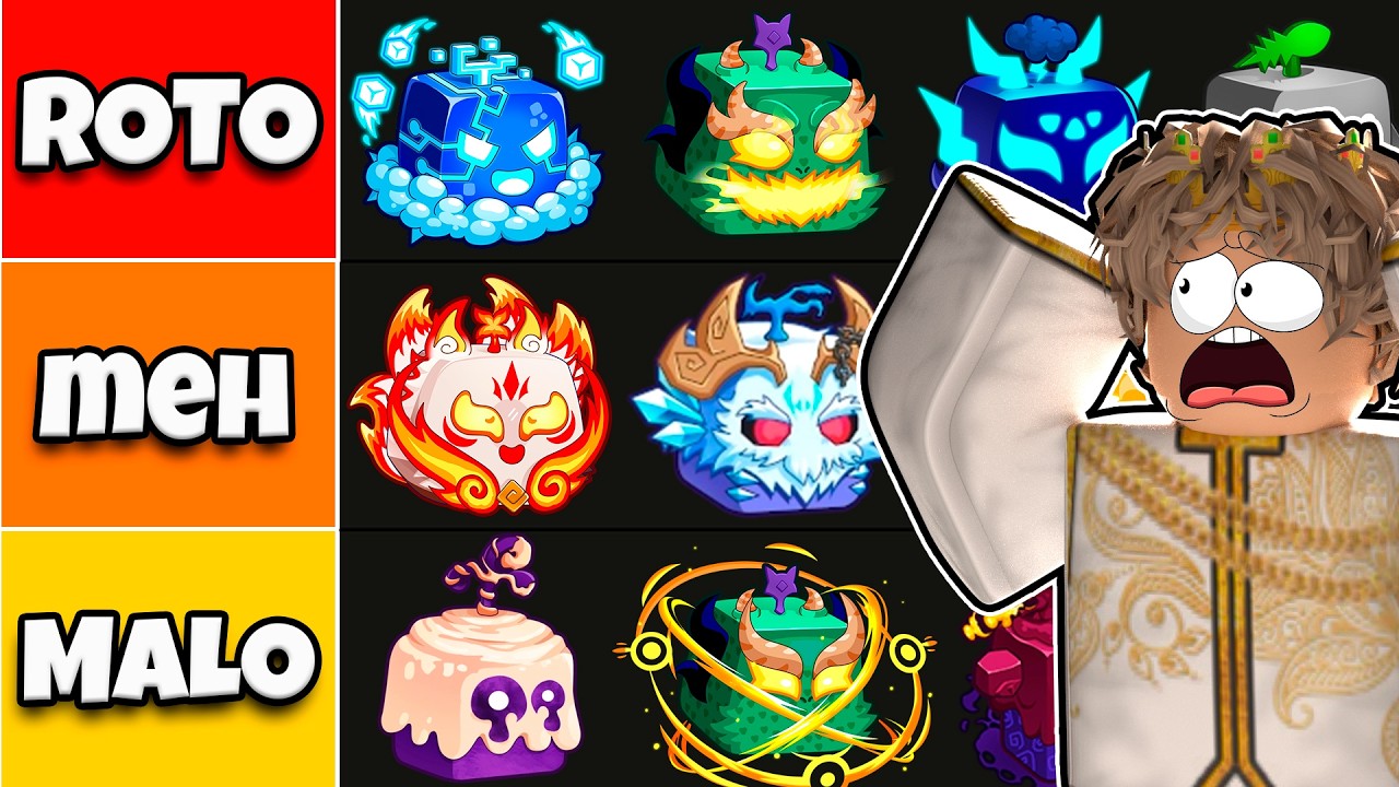 Las Fruta m&aacute;s PODEROSAS de la Update 30 de BLOX FRUITS!