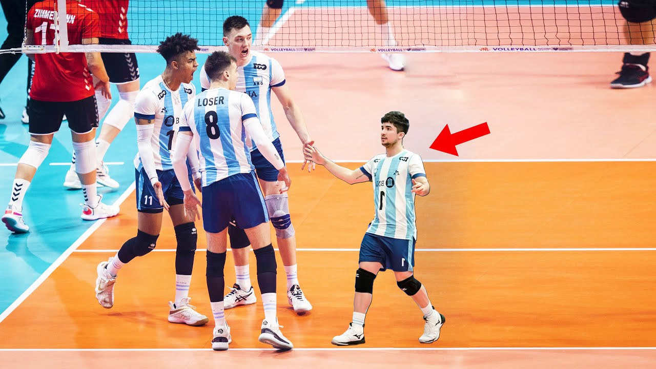 He is Short, But Don't Mess With Him !!! Matias Sanchez | Crazy Volleyball Setter