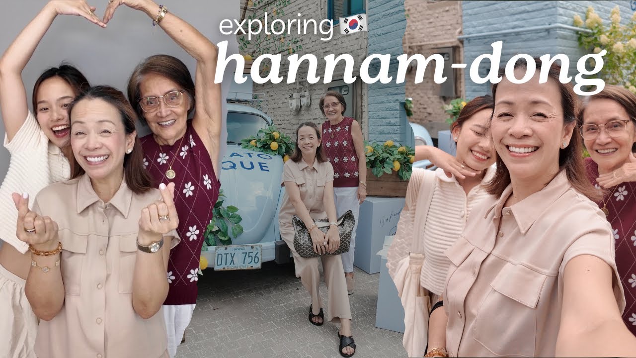 Korea Vlog: First time in Hannam-dong and shopping recos!   Mommy Haidee Vlogs