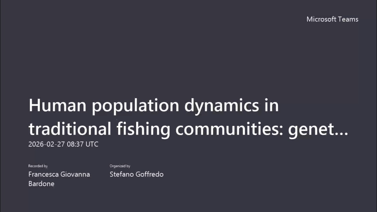 Human population dynamics in traditional fishing communities: genetics, nutrition, and health