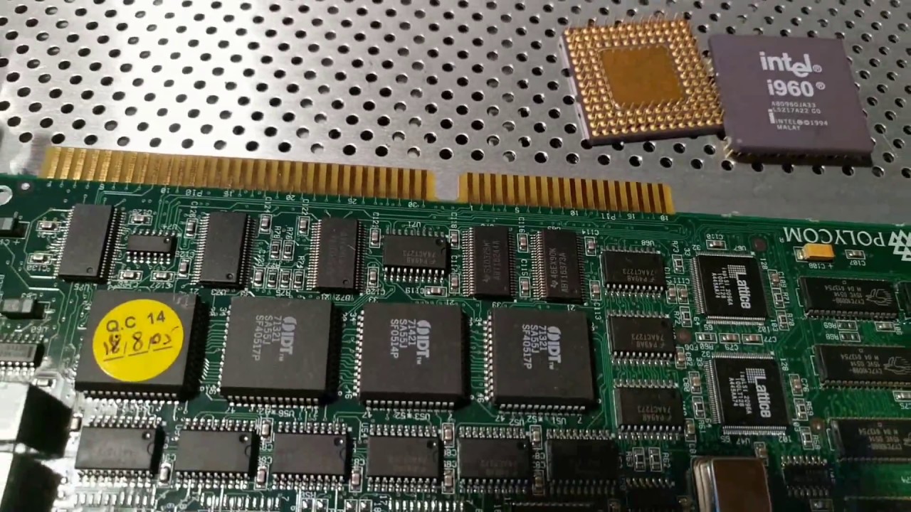 Polycom Server Scrap Tear Down For Gold Recovery From Circuit Boards