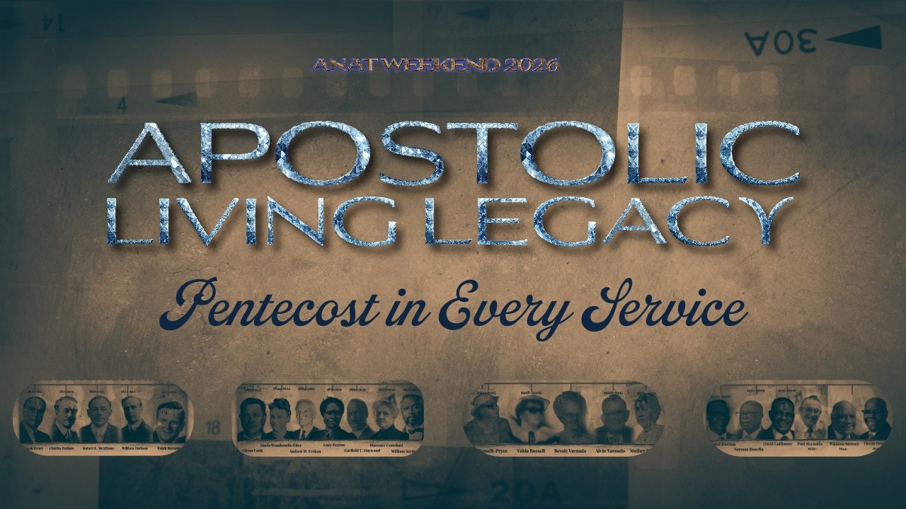 ANAT Weekend Sunday 'Apostolic Living Legacy'
