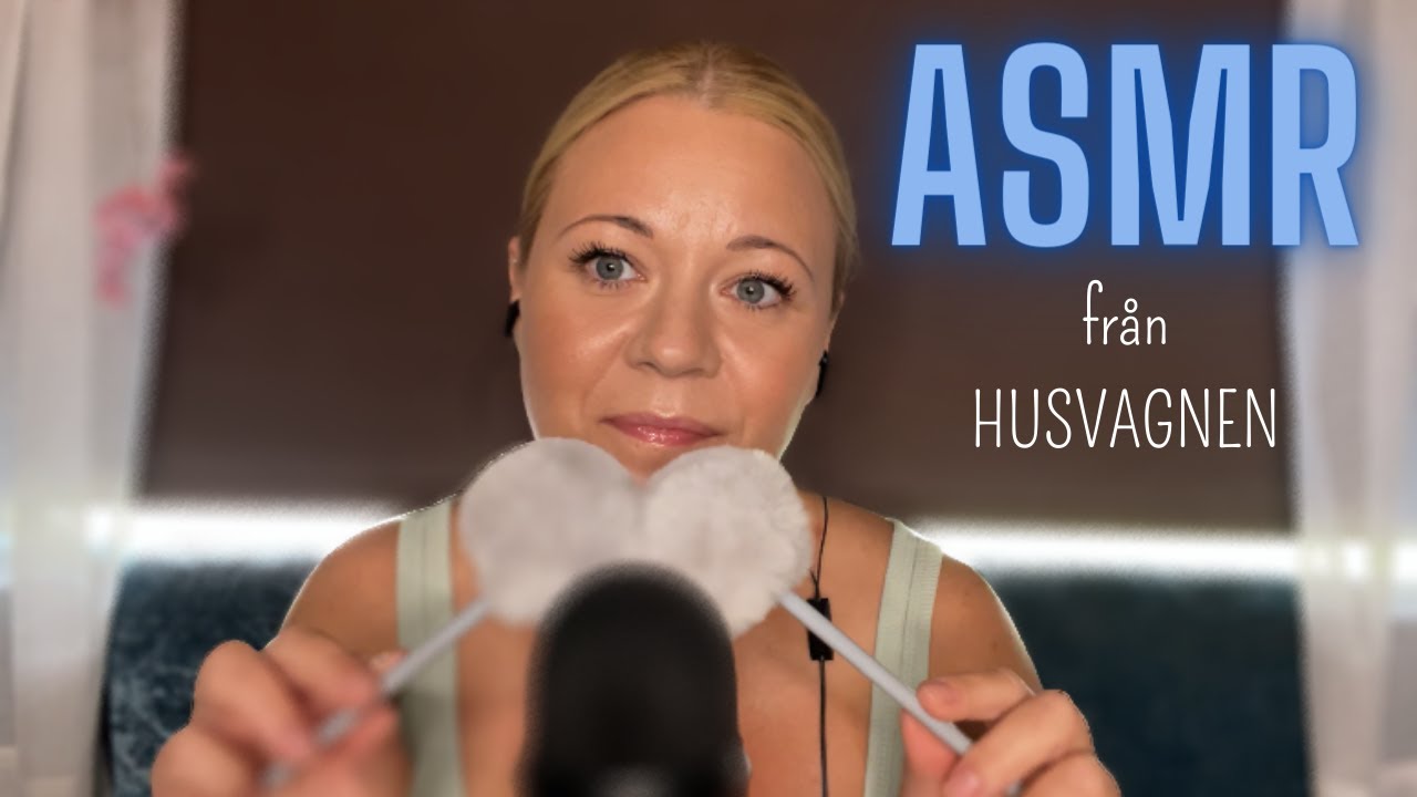 ASMR på Svenska 🇸🇪 Häng med mig en stund i Husvagnen 🥰
