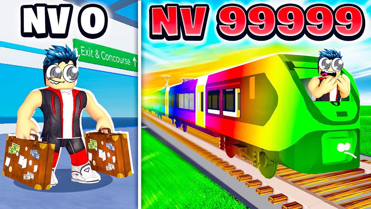 Construire une GARE DE NIVEAU MAX dans Roblox Train Tycoon !