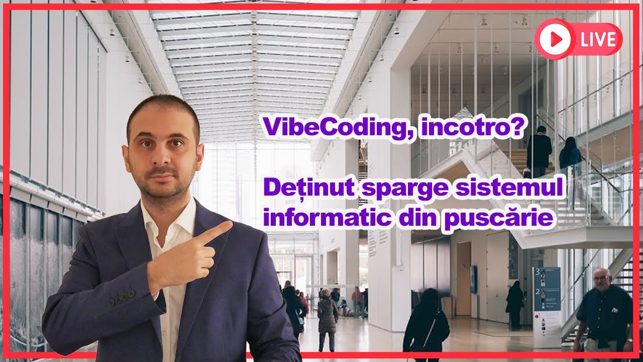 🔴 LIVE - Deținut sparge sistemul informatic; din pușcărie!