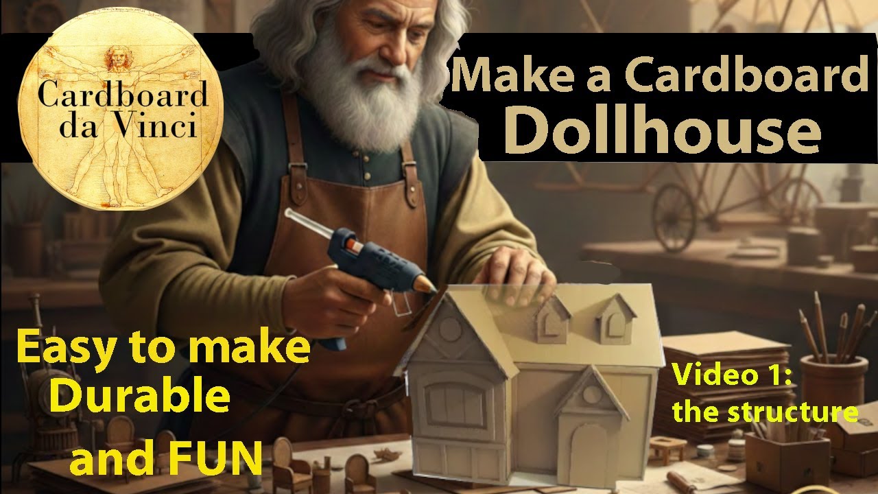 How to Make a Cardboard Dollhouse