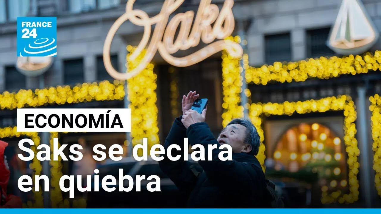 El icónico del lujo Saks se declara en quiebra en el mayor colapso minorista desde la pandemia
