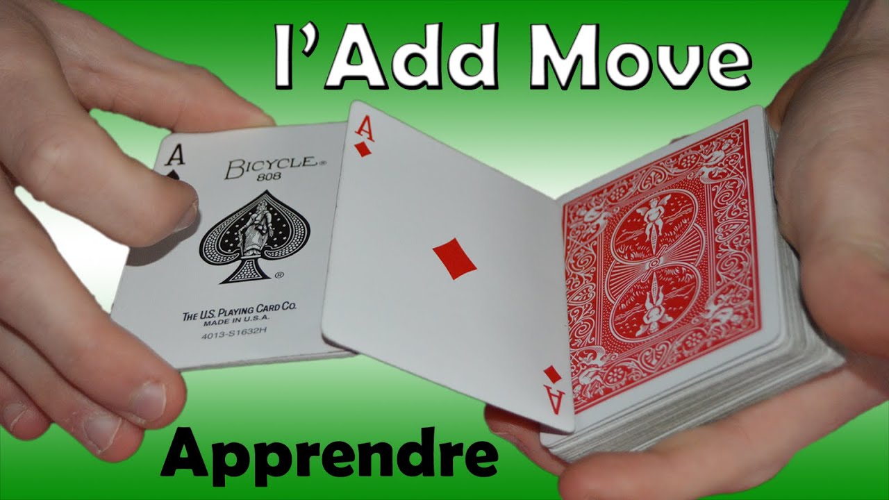 Tour de magie : Disparition des 4 AS (explication)