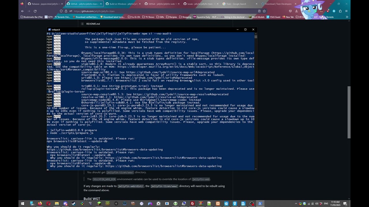 Jellyfin Tizen Build Errors [Not a tutorial video]