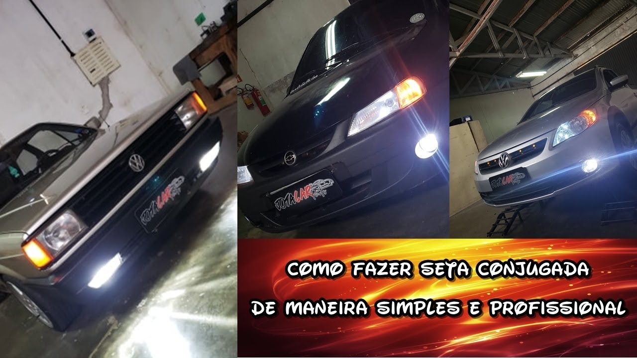 Como ligar a seta conjugada com a meia luz - Maneira simples e profissional