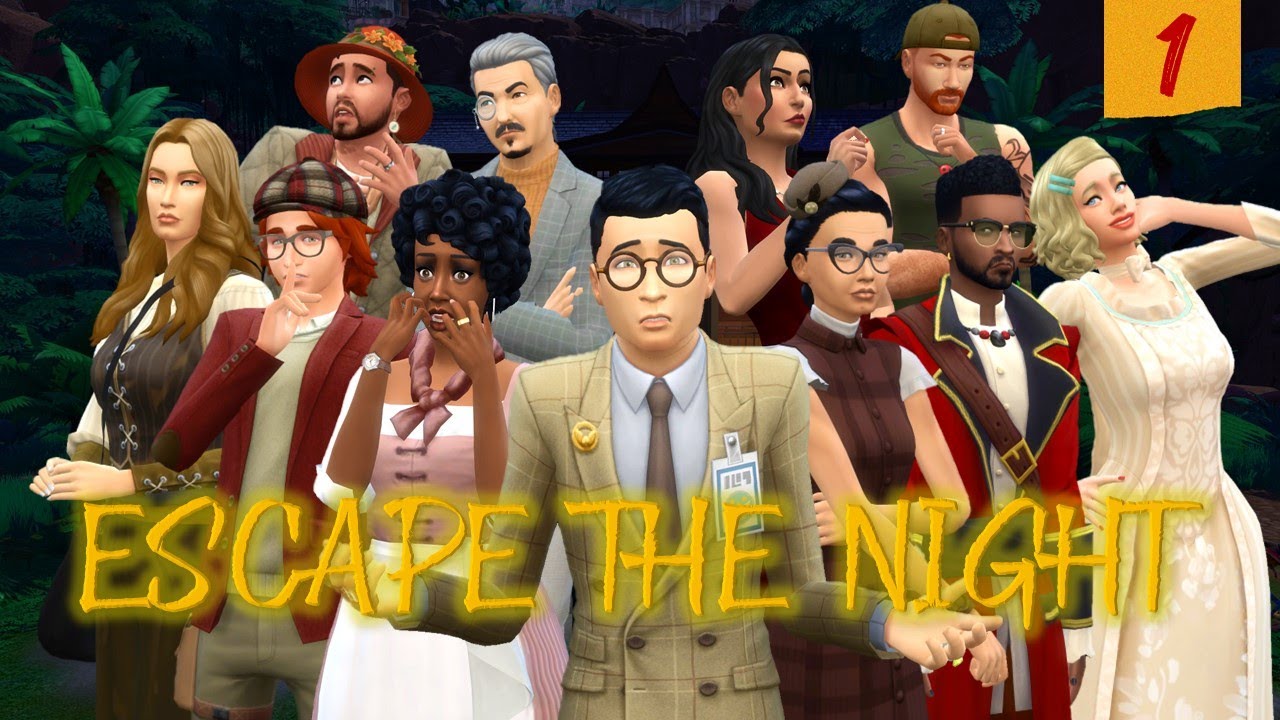 LET ME TELL YOU A TALE… | Escape The Night EP01 | The Sims 4