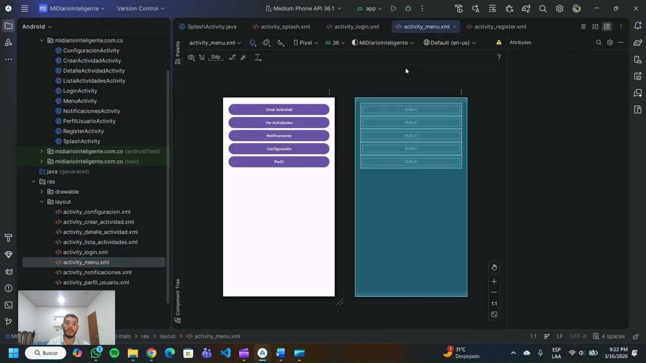 Proyecto desarrollo aplicación android video 1