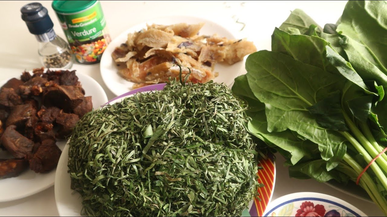 Let us make Okazi soup, How to make calabar soup