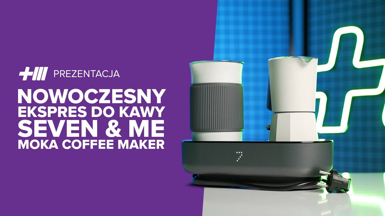 Nowoczesny, domowy ekspres do kawy - Seven & Me Moka Coffee Maker