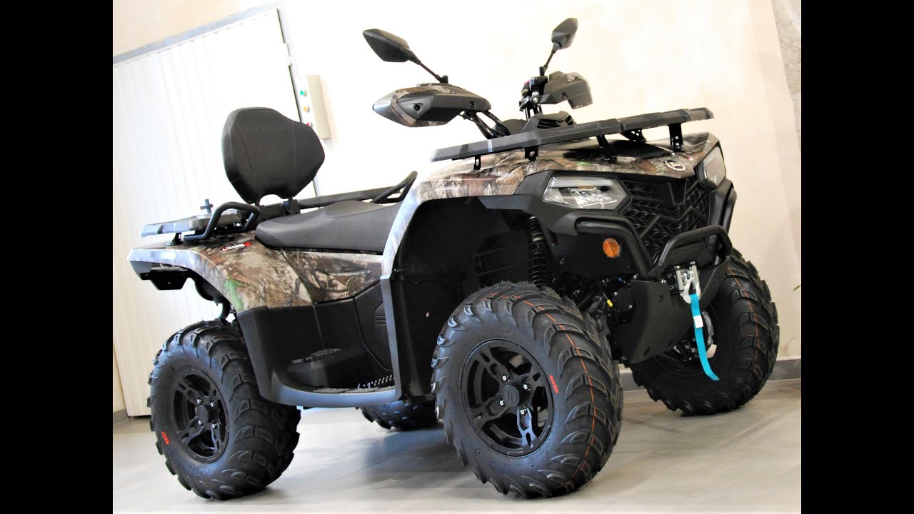 CFMOTO Gladiator X520A CAMO NOVÝ TYP - WARMUP