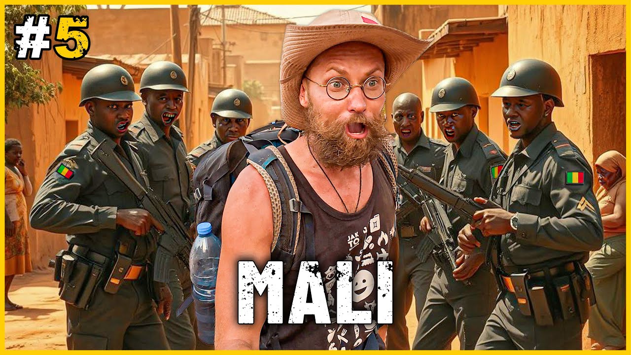 MALI 😱 OTACZAJĄ MNIE Z BRONIĄ - Podróż zmienia się w koszmar 🚨 Aresztowanie i przesłuchanie w Afryce