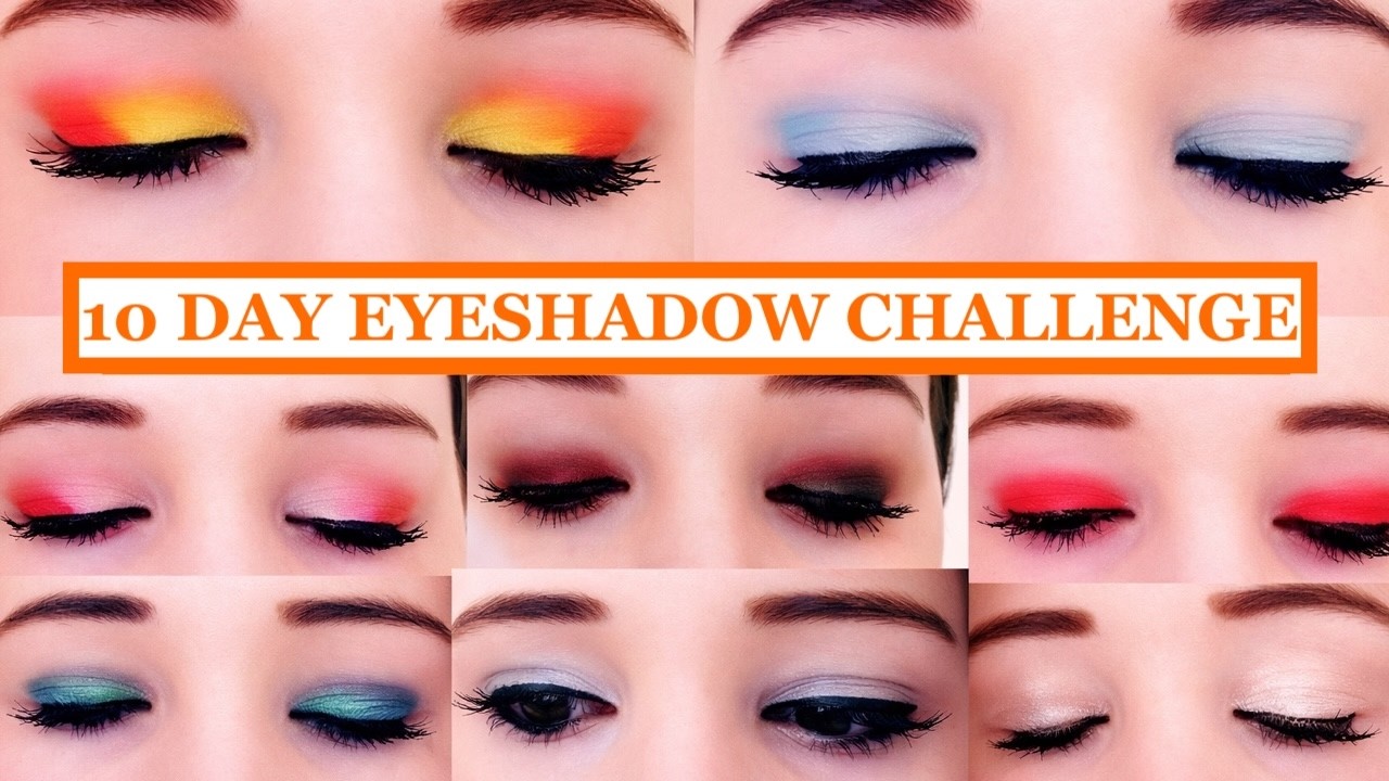 10 DAY EYESHADOW CHALLENGE