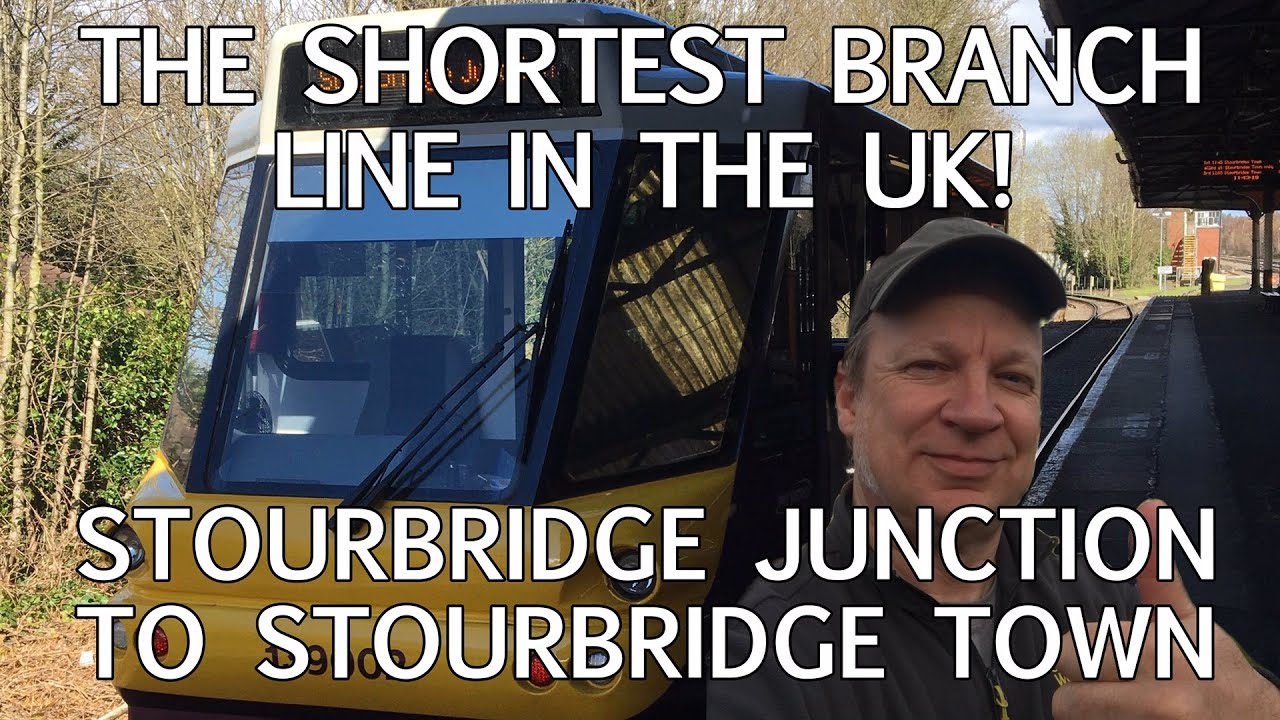 The Shortest Branch Line in the UK - Stourbridge Junction to Stourbridge Town.