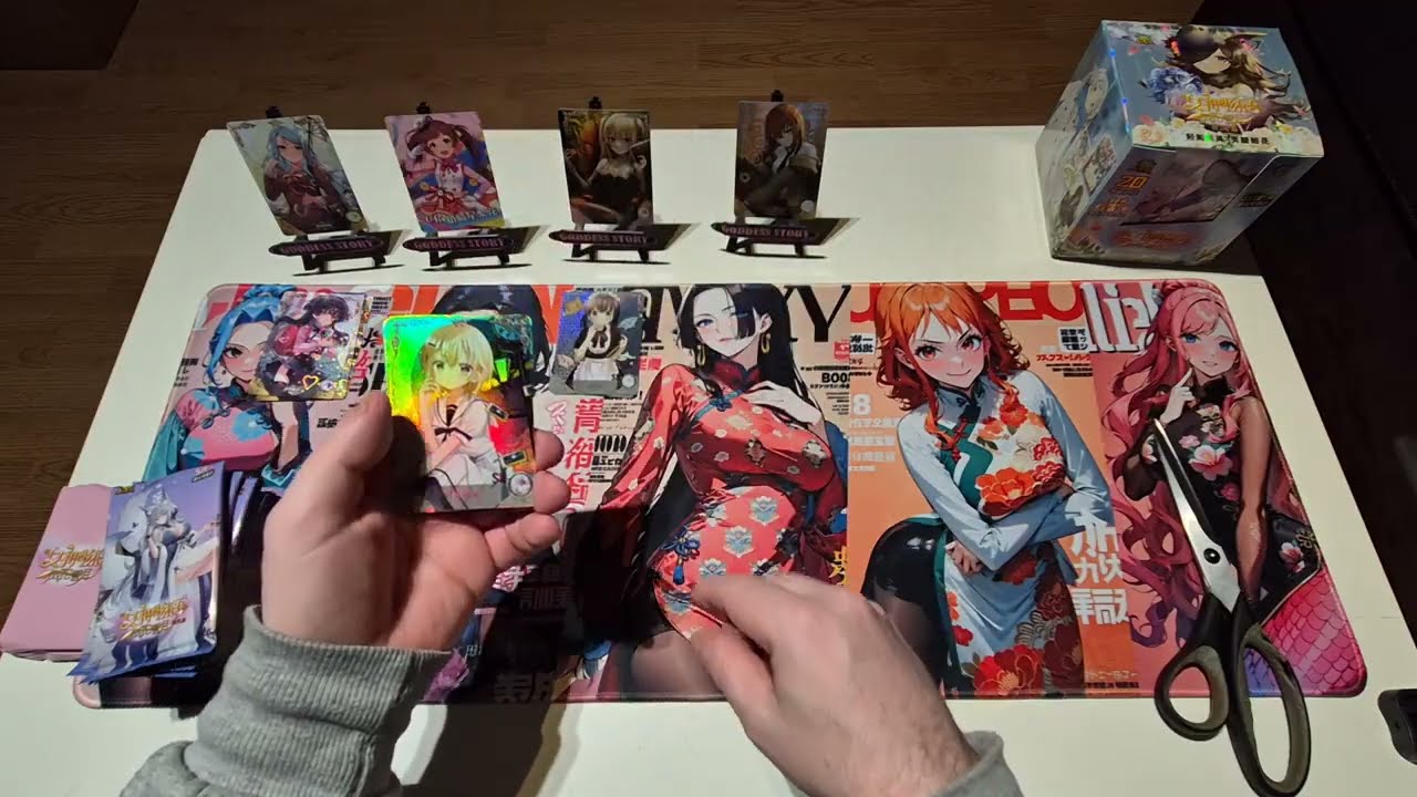 Goddess Story NS 5M09 Unboxing Waifu Cards