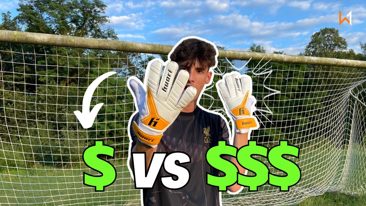 KUPIŁEM NAJTAŃSZE VS NAJDROŻSZE RĘKAWICE BRAMKARSKIE 😱🤑🧤