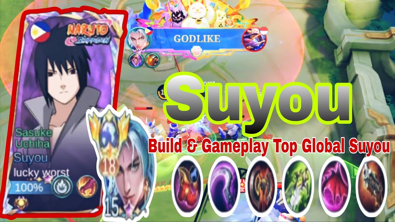 GODLIKE SUYOU! Top Global Build & Gameplay – Insane Damage | Top Global Suyou by Lucky worst.