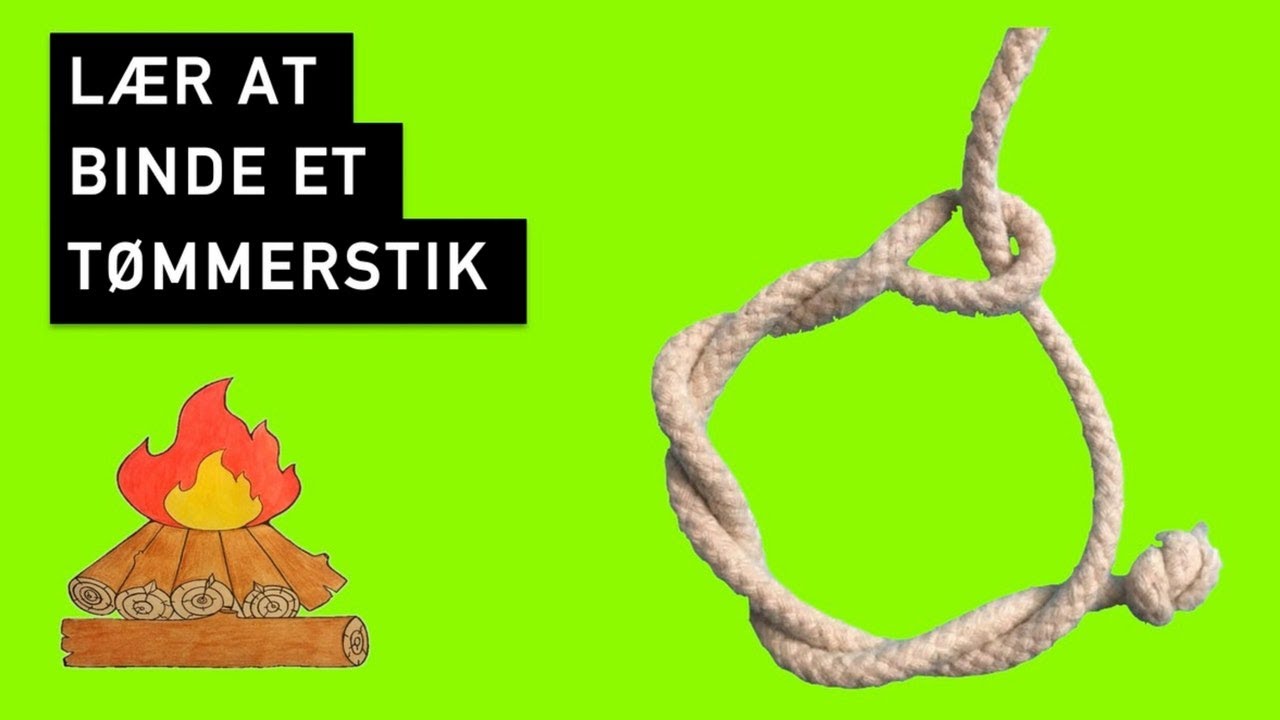 Hvordan binder man et tømmerstik??
