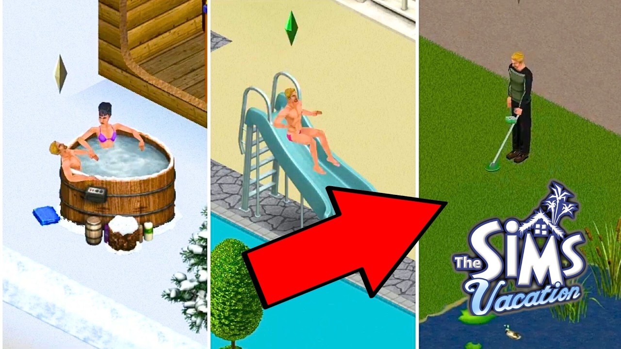 Every Resort In The Sims Vacation